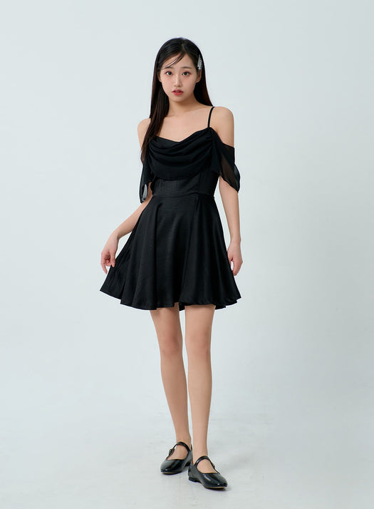 Off-Shoulder Mini Dress BM330