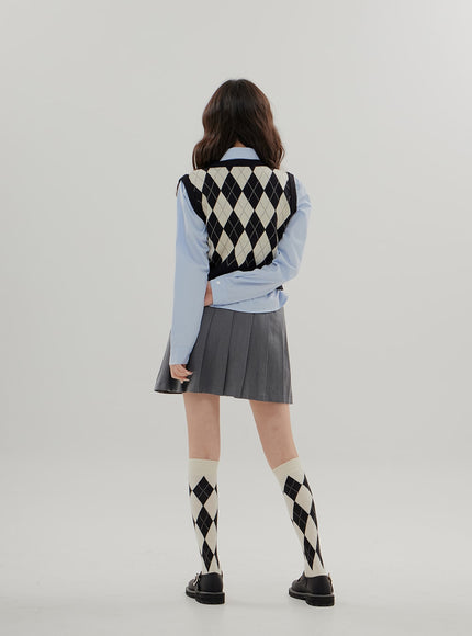 Cropped Long Sleeve Shirt B0802