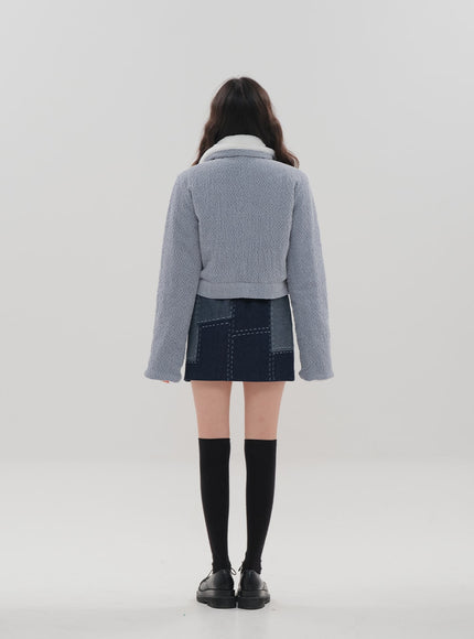 燈芯絨短款夾克 BS-B04011203