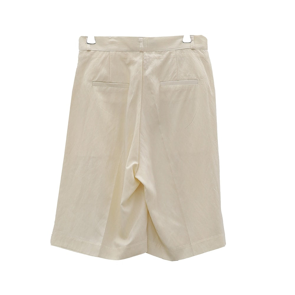 Nylon Loose Fit Bermuda Shorts OM10