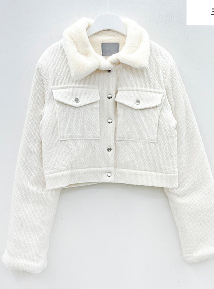 燈芯絨短款夾克 BS-B04011203