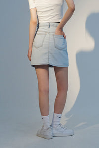 Get Free Black Denim Mini Skirt – Palmer and Co.