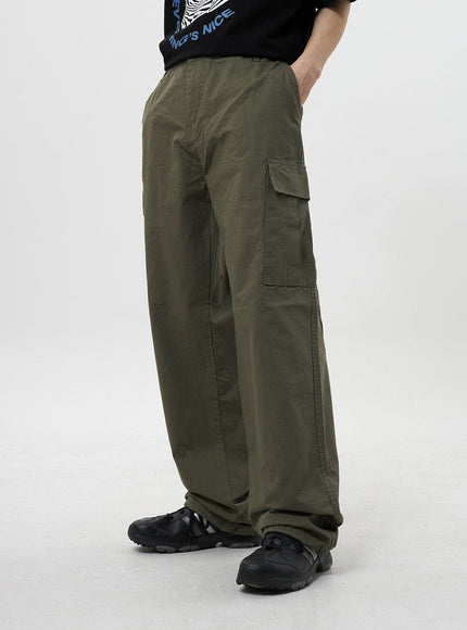 男女通用繫帶工裝褲 CS02