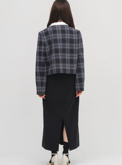 Square Mary Jane Mid Heels