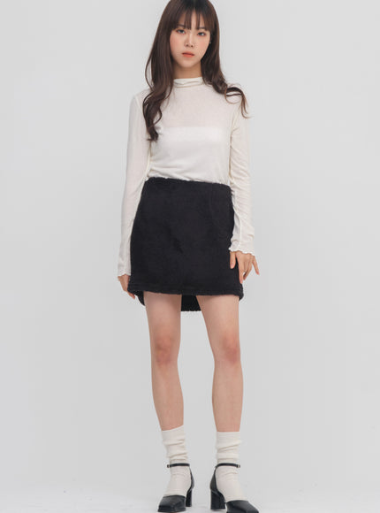 Square Mary Jane Mid Heels