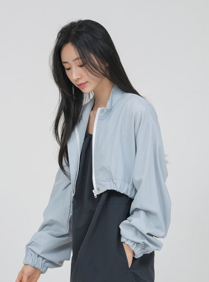 Round Neck Shirring Nylon Maxi Dress OA14