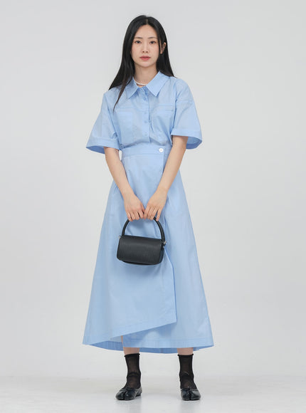 Flat Shoes with Toe Split OA22