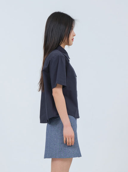 Summer Basic Collar Shirt OM3