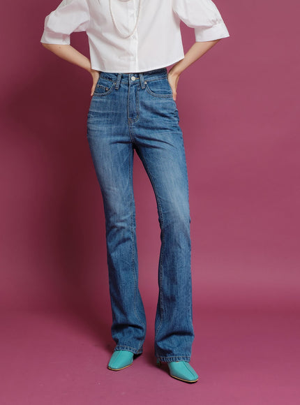 縫線細節高跟穆勒鞋 OY23