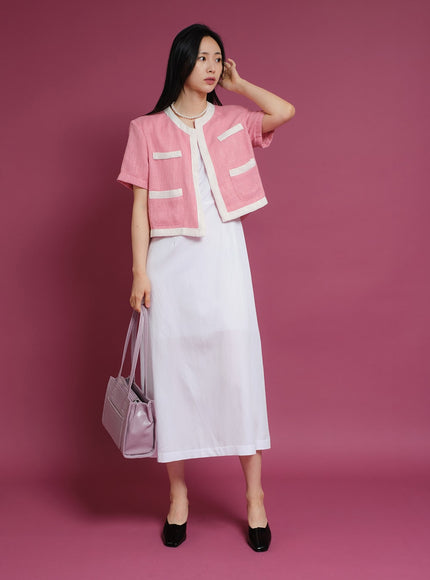 縫線細節高跟穆勒鞋 OY23