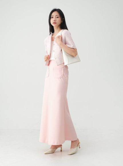 縫線細節高跟穆勒鞋 OY23