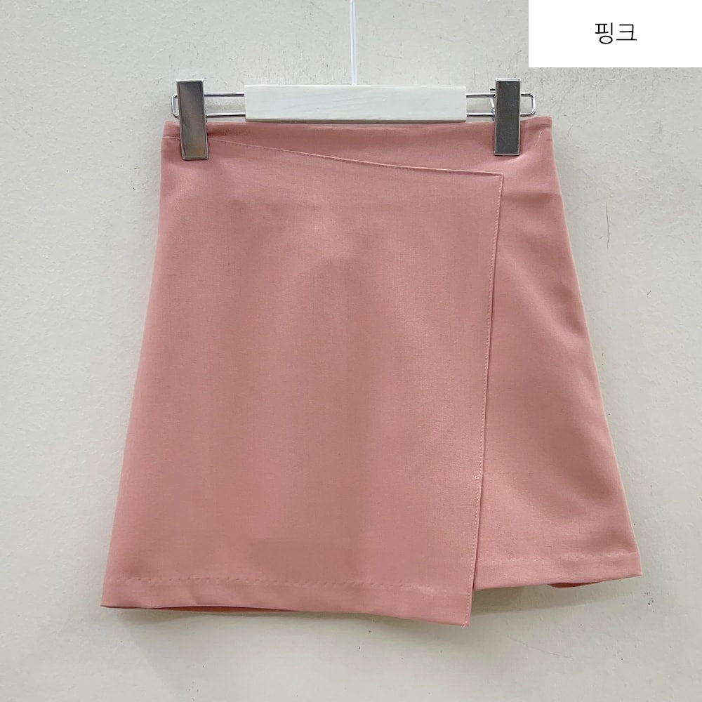 Wrap Style Mini Skirt BS-B11010502