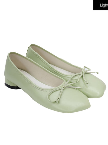 Colorful Ribboned Ballet Flats OJ03