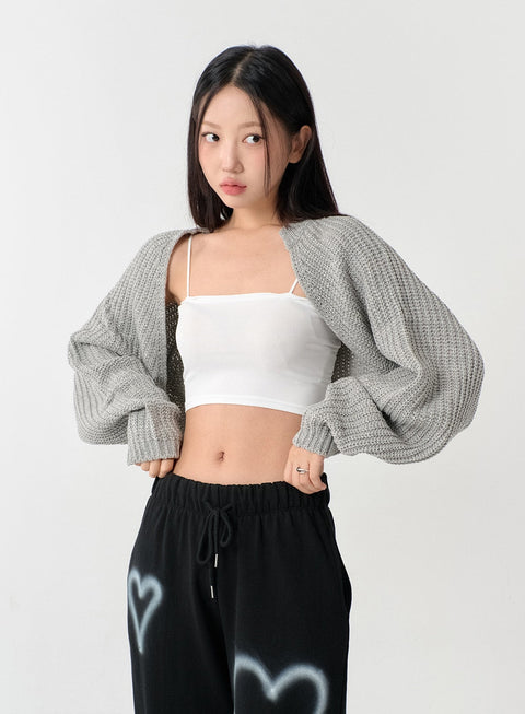 Knit Bolero Shrug C2001 - Lewkin