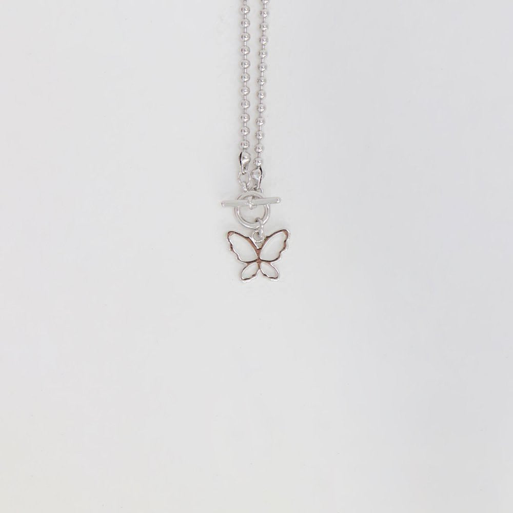 Butterfly Pendant Necklace CCA26