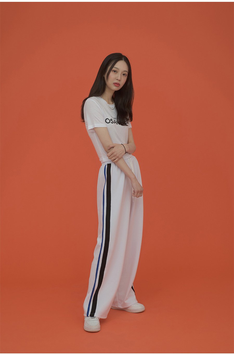 Track Pants with Side Line Detail CM5 - Lewkin