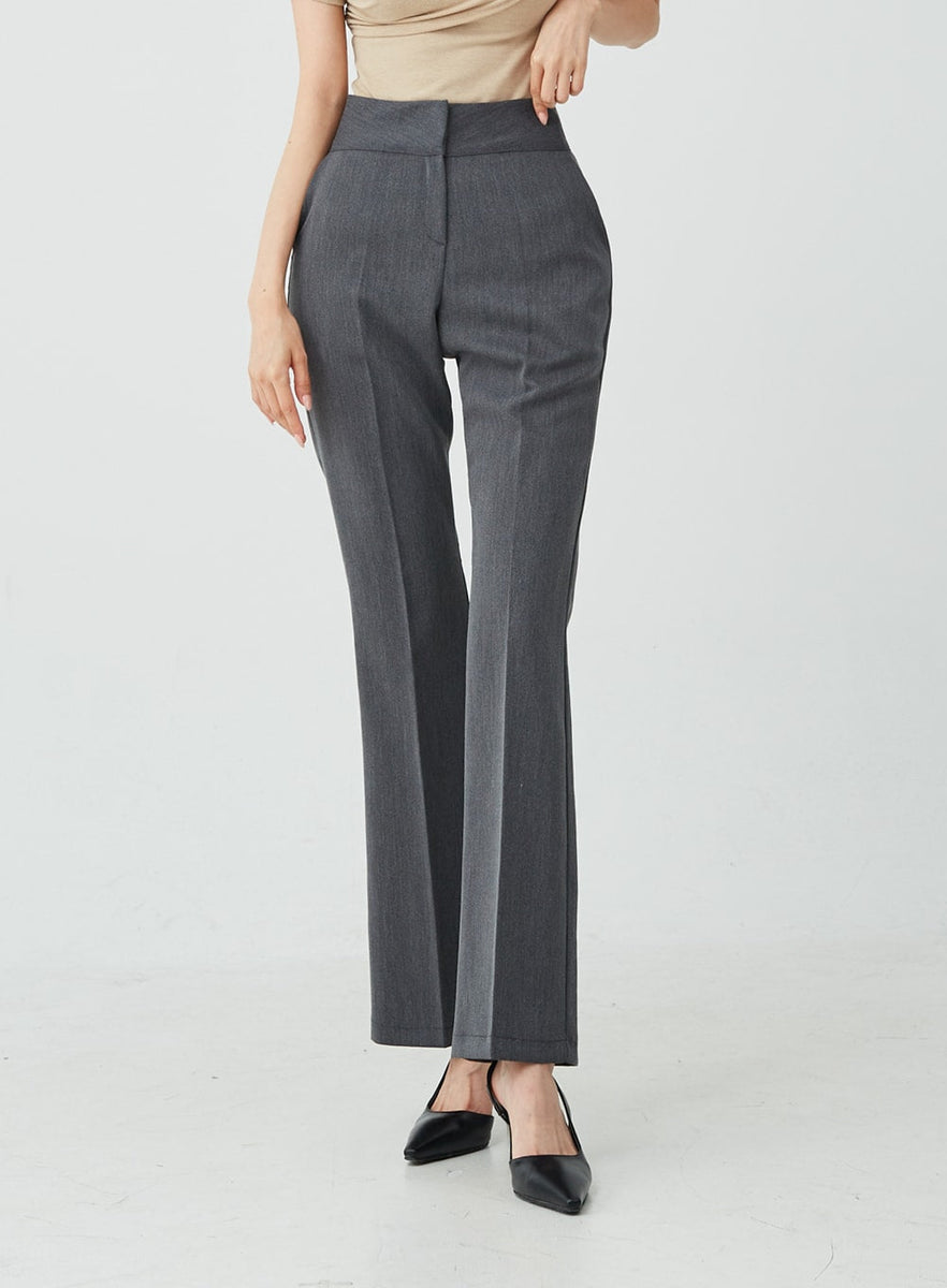 Premium Long Pants Women High Waist Slack Pants Woman Trousers