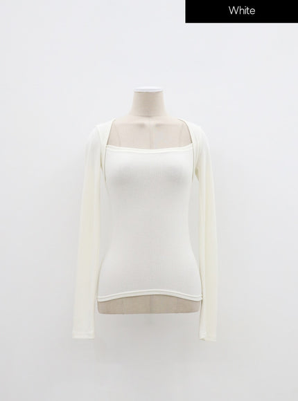 羅紋針織上衣 IF314