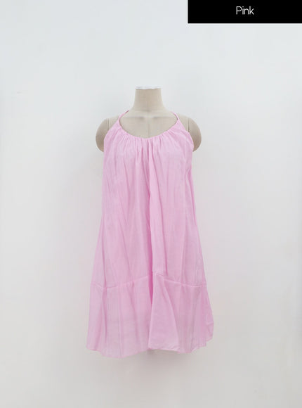 頸帶迷你連衣裙 IA313