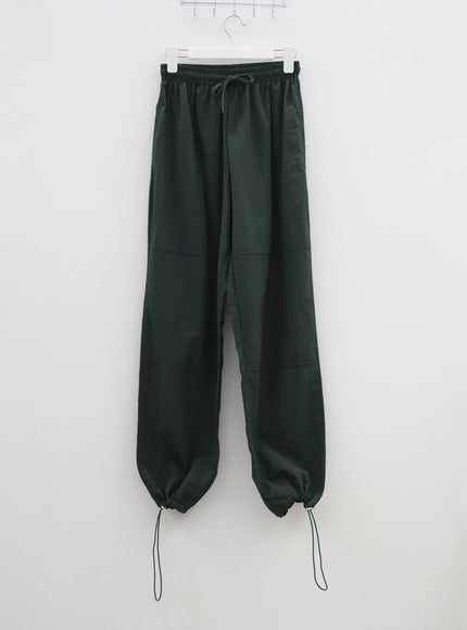Drawstring Baggy Track Pants IF309