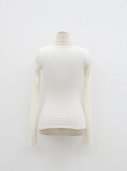 羅紋針織上衣 IF314