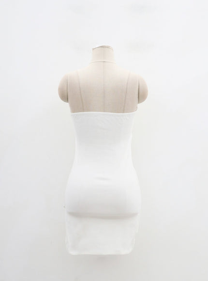 Strapless Wrapped Mini Dress ID23