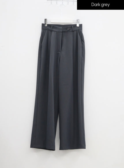 闊腿精裁褲 IM316