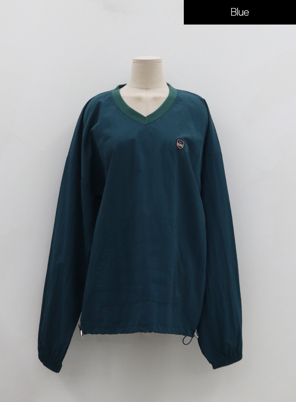 V-Neck Patch Sweatshirt IN22