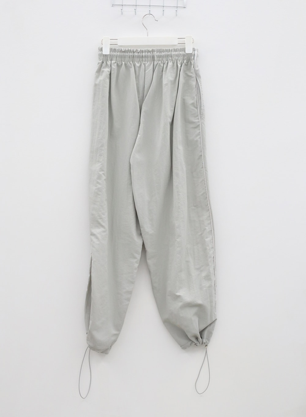 Drawstring Nylon Track Pants IF315