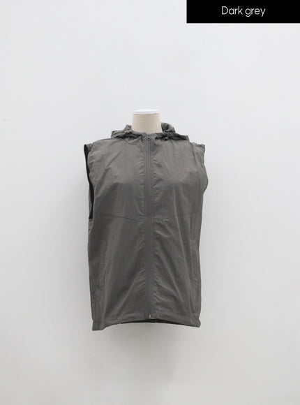 尼龍連帽背心 IA304