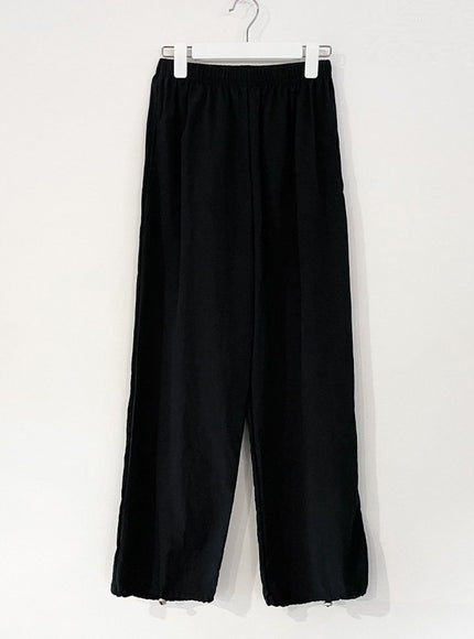 Loose Fit Banded Pants CA04