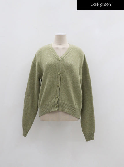 V 領針織開衫 IJ330