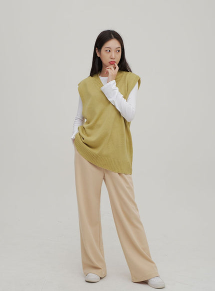 V領針織背心 Ff13 