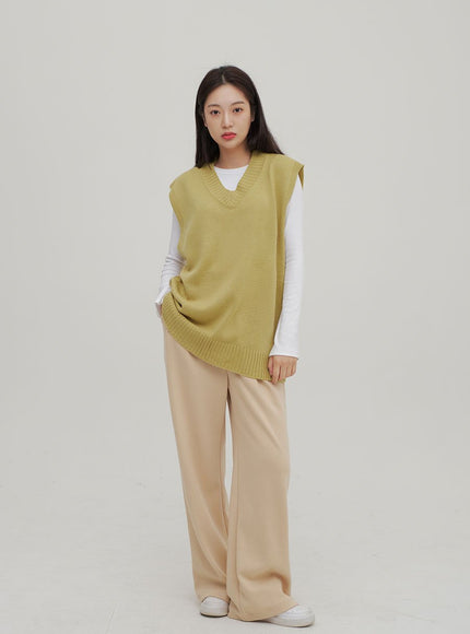 V領針織背心 Ff13 
