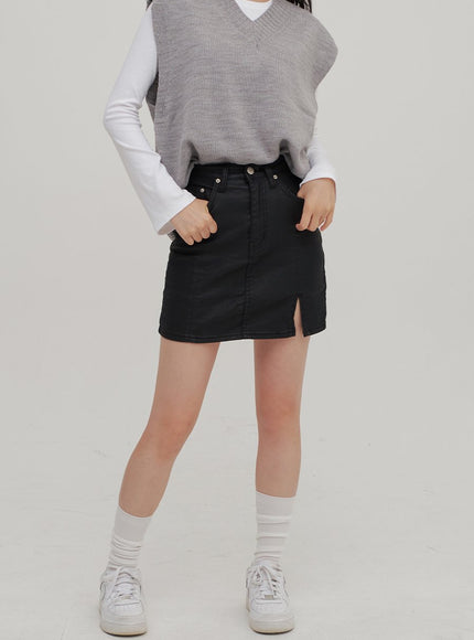 V領針織背心 Ff13 