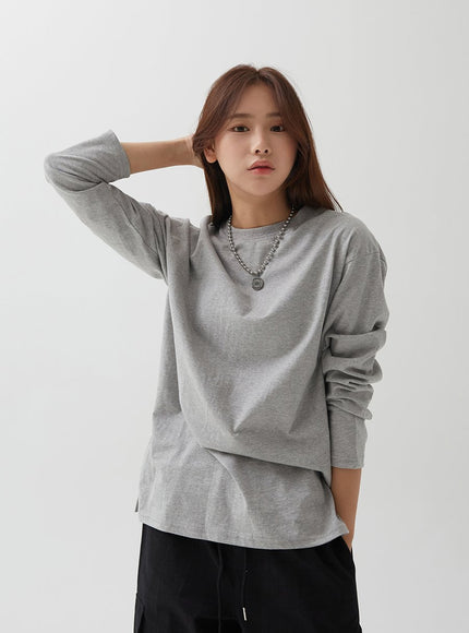Essential Long Sleeve T Shirt F17