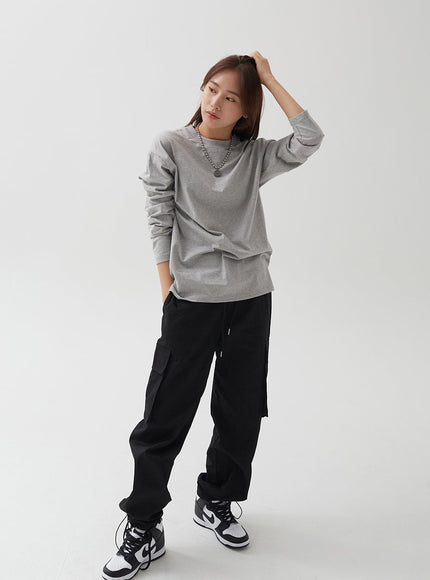 Essential Long Sleeve T Shirt F17