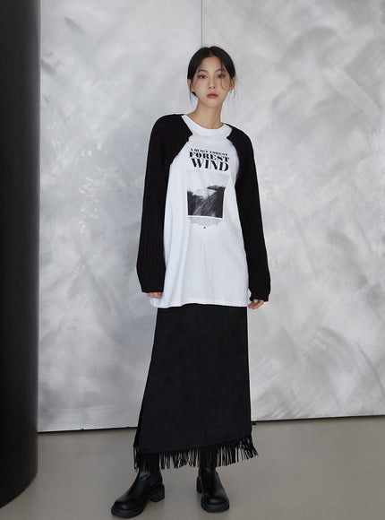 Knit Cardigan Shrug J24