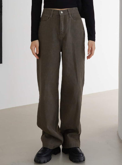 Cotton Wide Leg Pants (Fleece Lined available) F02