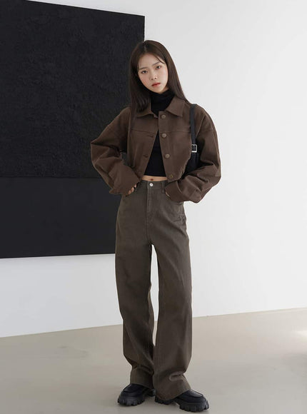 Cotton Wide Leg Pants (Fleece Lined available) F02