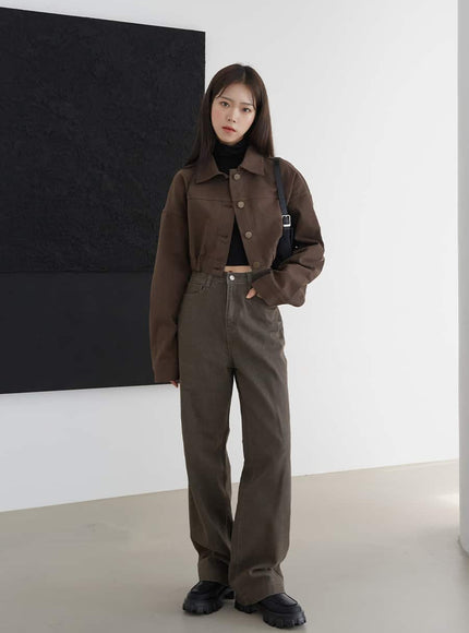 Cotton Wide Leg Pants (Fleece Lined available) F02