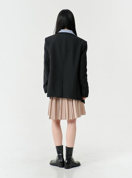 Pocket OS06 基本款兩粒扣西裝外套