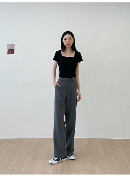 Semi Wide Pants F26