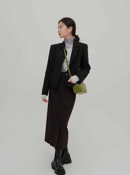 Maxi Skirt with Slit