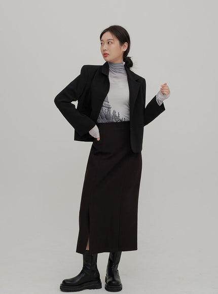 Maxi Skirt with Slit