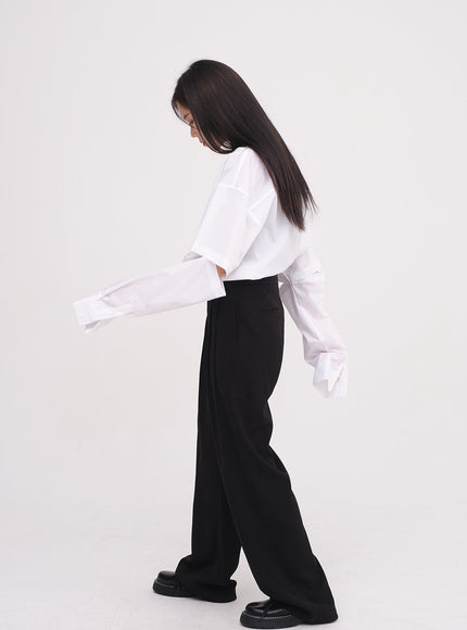 Elbow Cut Out Shirt J23