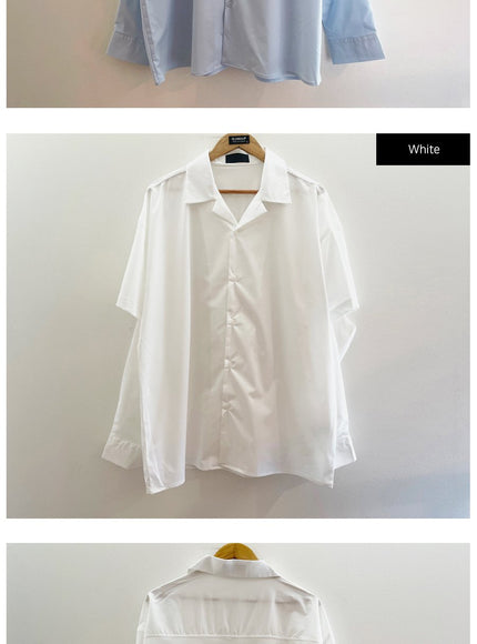 Elbow Cut Out Shirt J23