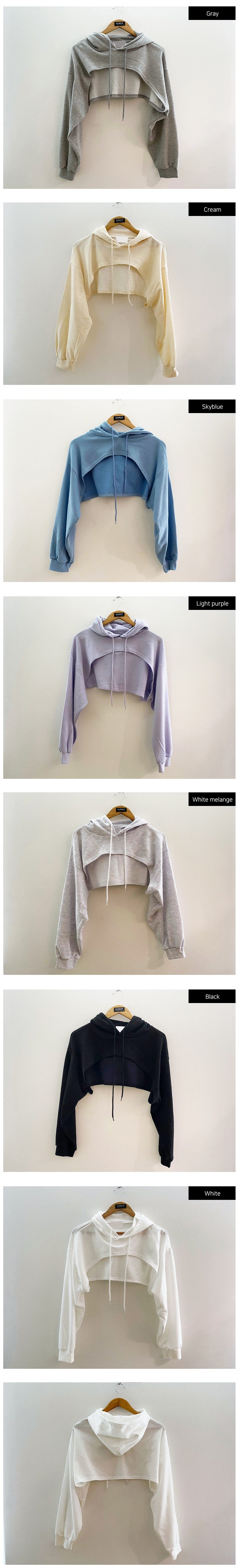 Hoodie Bolero Shrug F6