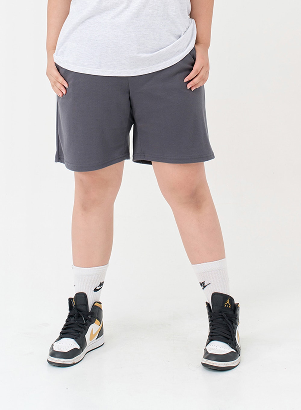 Men Cargo Combat Shorts Half Pants Cotton Multi Pocket Knee Length Casual  Beach | eBay