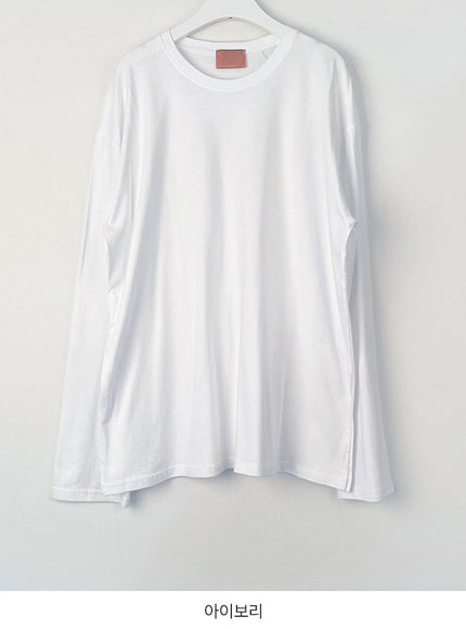 Side Slit Layered Basic T